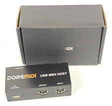 (NE6) Doremidi USB Midi Host Box Midi Host USB to Midi Converter