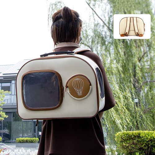 Pet trolley case breathable - trolley,
