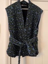 ZARA Padded Black & Blue