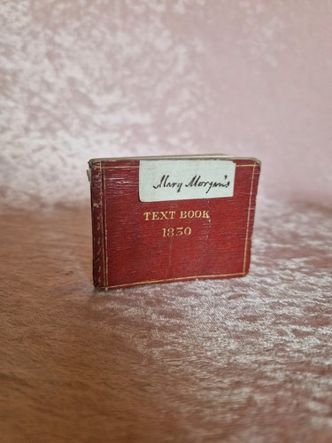 1830s miniature text book - 1830s,