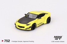 MINI GT MGT00752-L 1:64 Nissan Z Pandem Ikazuchi Yellow 2024 (LHD)