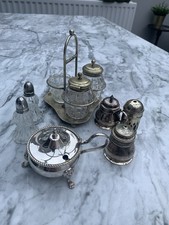 Antique vintage cruet set - antique,