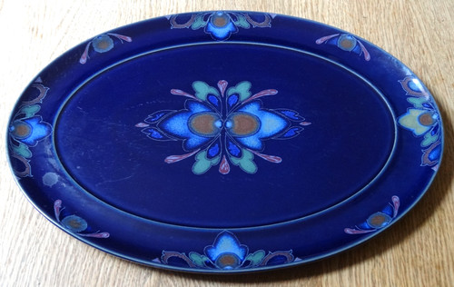 Denby baroque blue large - baroque,
