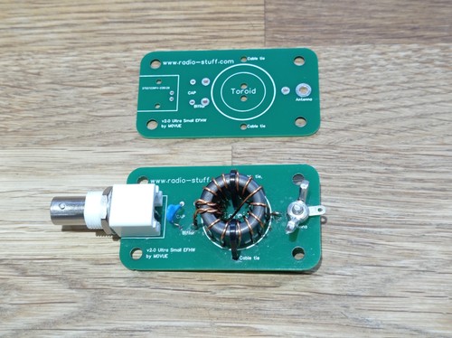 Ultra portable end fed half - end,