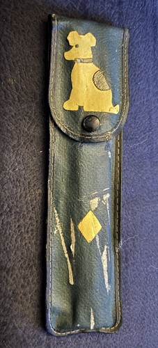 Antique child pencil - , case