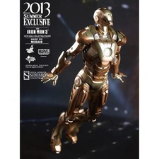Hot Toys Iron Man 3 Midas Mark XXI Figure 1/6 MMS208 Sideshow NEW with Shipper