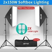 2× 150W Softbox Video