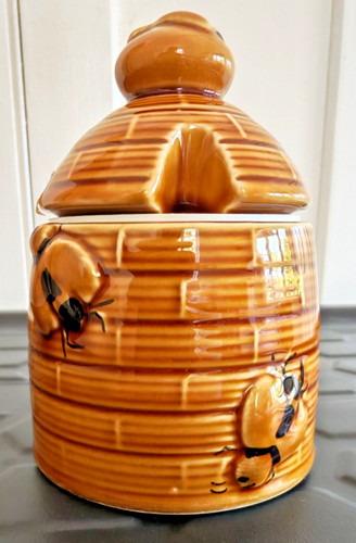 Vintage ceramic beehive - vintage, honey
