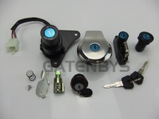 Lock Set Ignition Switch Fuel Cap Seat Keys FITS Yamaha XV750 XV1100 Virago