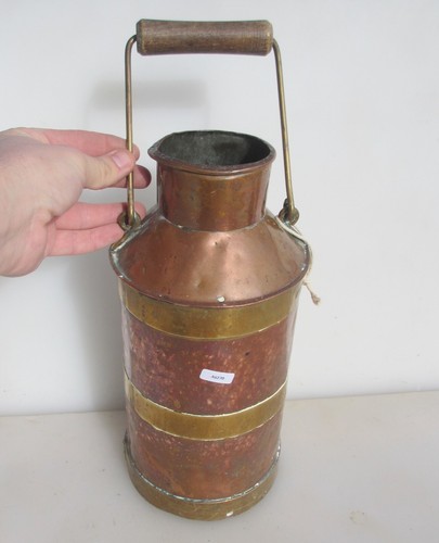 Antique copper milk - copper,