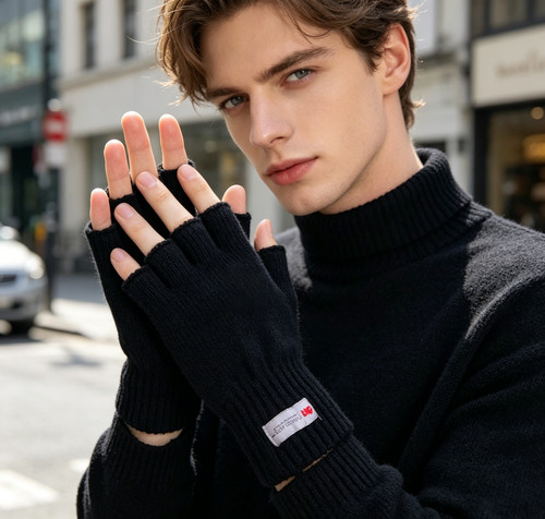 Mens ladies half finger - ladies,