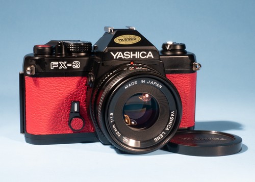 Yashica 35mm slr film - yashica,