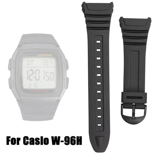 Watch strap flexible black - watch,