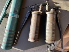 tecalemit grease guns, vintage Military Vehicle, buy it now is for all 3!. 