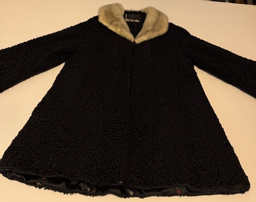 Vtg black curly - vtg, 60’s