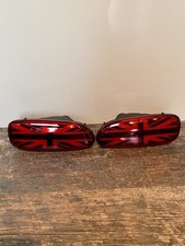 Pair Of Red Union Jack LED