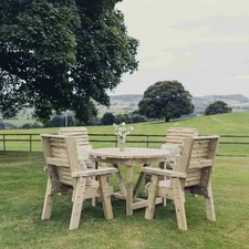 Churnet Valley 4 Seater Round