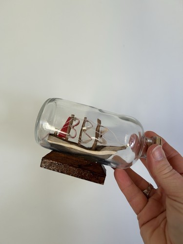 Vintage ship bottle - vintage, /