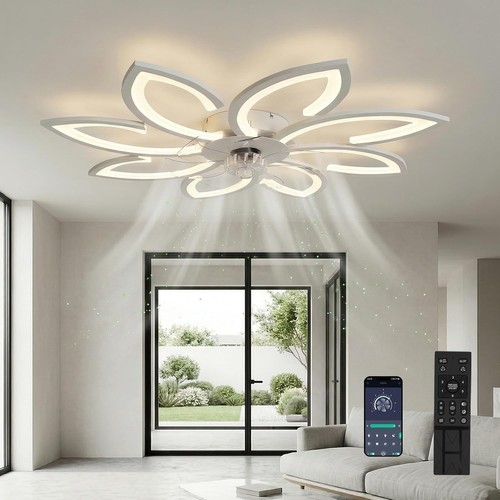 90cm ceiling fan with - ceiling, light