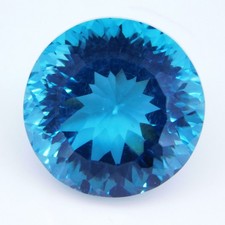 25.15 ct Natural Paraiba Green Tourmaline Cushion Cut Certified Loose Gemstone