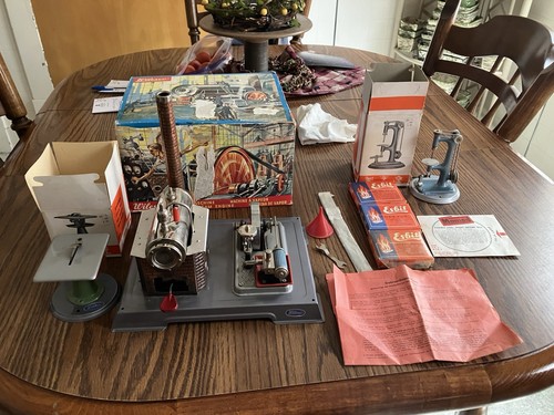 Vintage wilesco d10 steam - rr,
