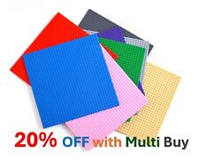 2X Stackable DOUBLE SIDE 32x32 Dots 25x25CM Base Plate Board Building Baseplate