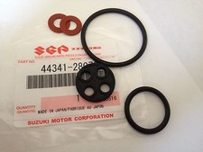 Suzuki TM 100 125 250 400 TS185 Gas tank Fuel Valve Repair Kit Petcock 1972-1981