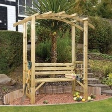 Romana Wooden Garden Arbour