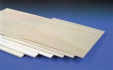 Liteply Plywood Sheets, Choice 2mm, 3mm & 6mm Thick x 600mm Long x 300mm W  -T48