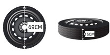 Spare Wheel 18" FOR NISSAN