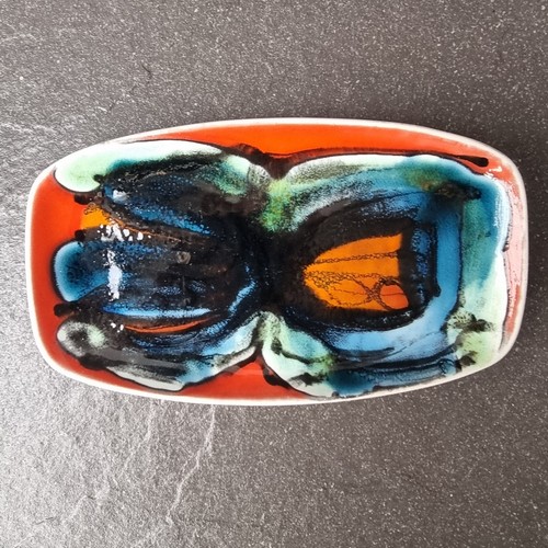Poole pottery delphis pin - pottery,