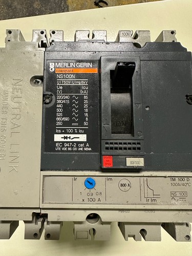 Merlin gerin ns100n mccb - gerin,