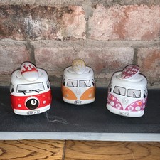 Ceramic campervan egg - x,