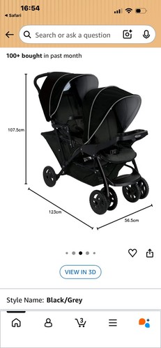 Graco stadium duo tandem twin - graco,