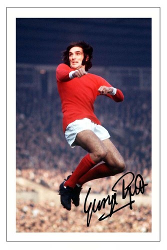 George best signed autograph - best,