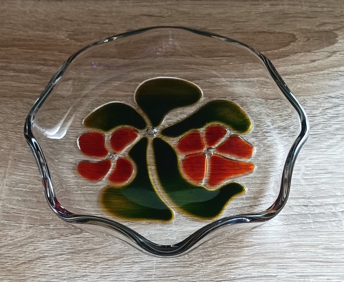 Walther glass vtg - vtg, dish/bowl