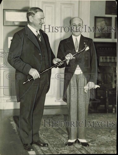 1931 press photo mayor curley - press,