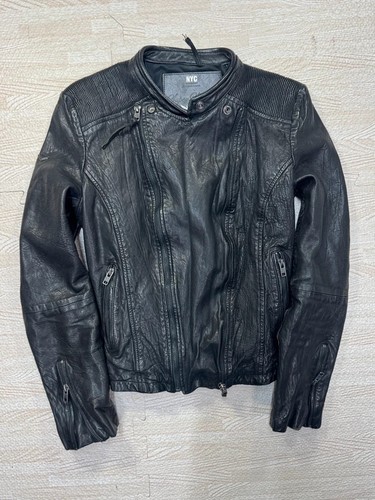 Superdry black leather - superdry,