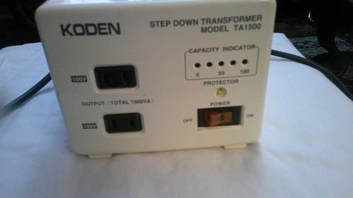 Koden step down - down, transformer