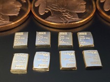 8 Valcambi .999 Silver Gram Bars + 3 Troy Oz Buffalo Copper Rounds - Bullion Lot