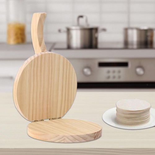 Wooden tortilla press easy - tortilla,