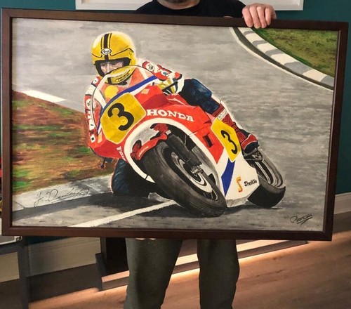 1980 joey dunlop - joey, hand