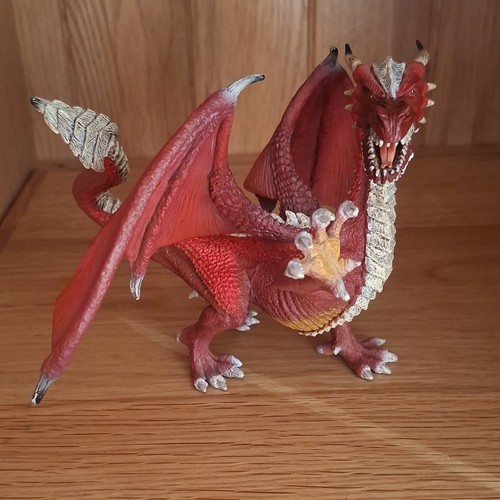 Schleich red dragon figurine - dragon,