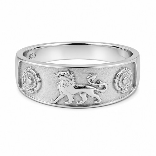 Sterling silver lion tudor - sterling,