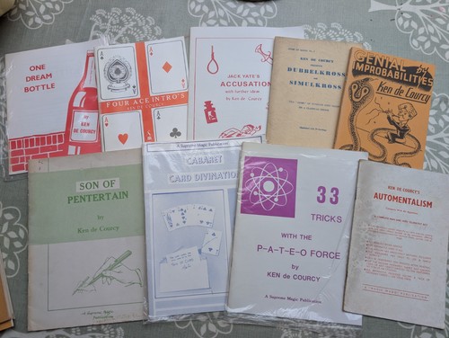 Ken courcey magic book - magic,