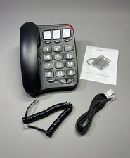Corded Telephone Landline Office Elderly Large Big Button Loud Volume & Speaker