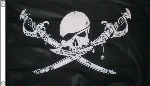 Pirate flag 3 - flag, x