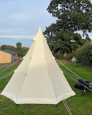 3m Canvas Teepee Tent With
