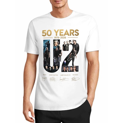 50th anniversary shirt - u2,