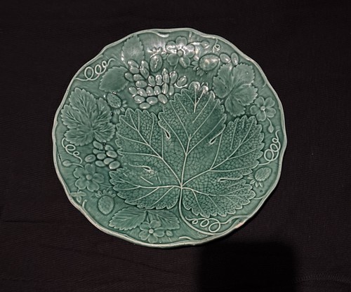 Antique green majolica - antique,